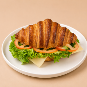 Veggie Croissant Sandwich