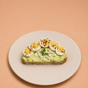 Avocado & Boiled Egg Sourdough Toast