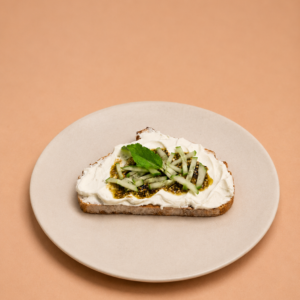 Cottage Cheese with Za’atar Sourdough Toast