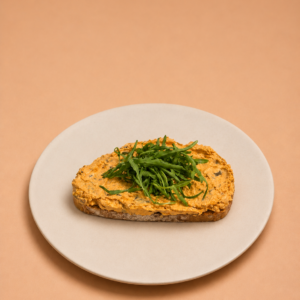 Spicy Labneh & Makdous Sourdough Toast