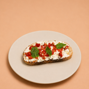 Feta Cheese & Tomato Sourdough Toast